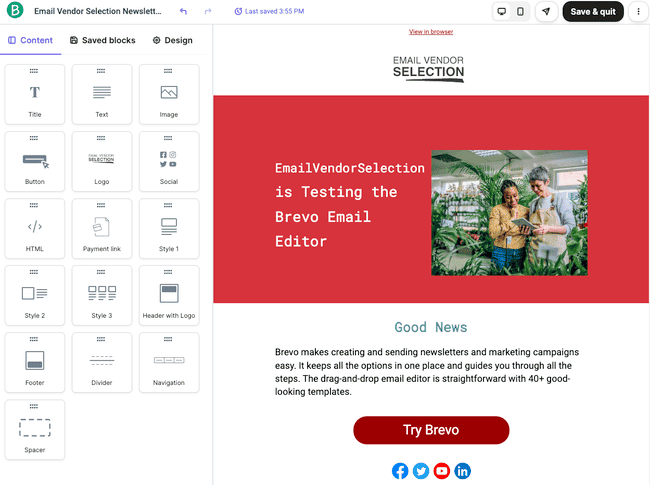 Brevo Email Marketing Tool
